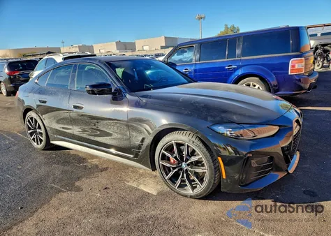 2024 BMW I4 Edrive 40 z USA, uszkodzony, nr VIN WBY73AW03RFS83974